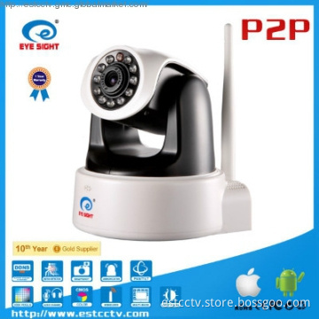 720P pan tilt security ip camera with Micro SD card indoor